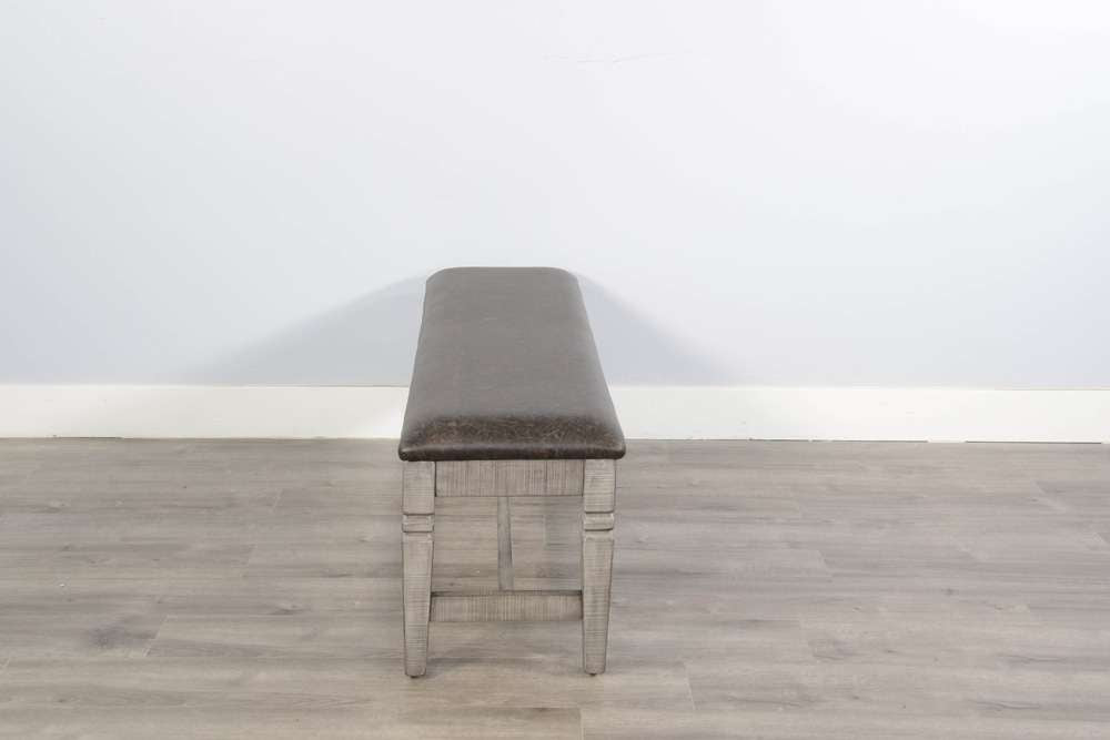 Sunny Designs - Homestead Hills -  Cushioned Bench - 1640TA veiw 2