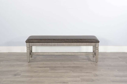 Sunny Designs - Homestead Hills -  Cushioned Bench - 1640TA veiw 3