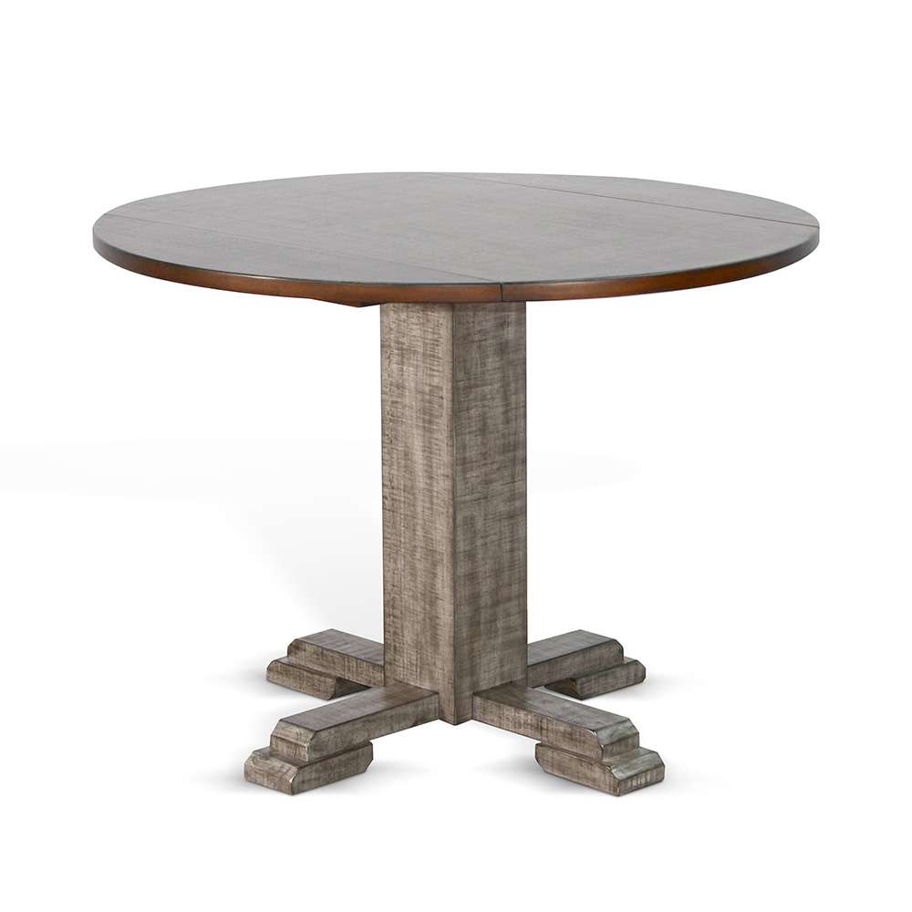 Sunny Designs - Homestead Hills -  Drop Leaf Round Table - 1223TA veiw 1