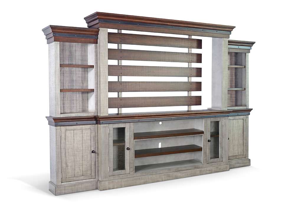 Sunny Designs - Homestead Hills -  Entertainment Wall - 3649TA veiw 1