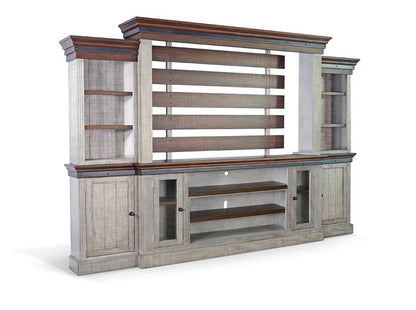 Sunny Designs - Homestead Hills -  Entertainment Wall - 3649TA veiw 1