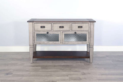 Sunny Designs - Homestead Hills -  Homestead Hills Alpine Grey Wood Server - 1954TA veiw 5