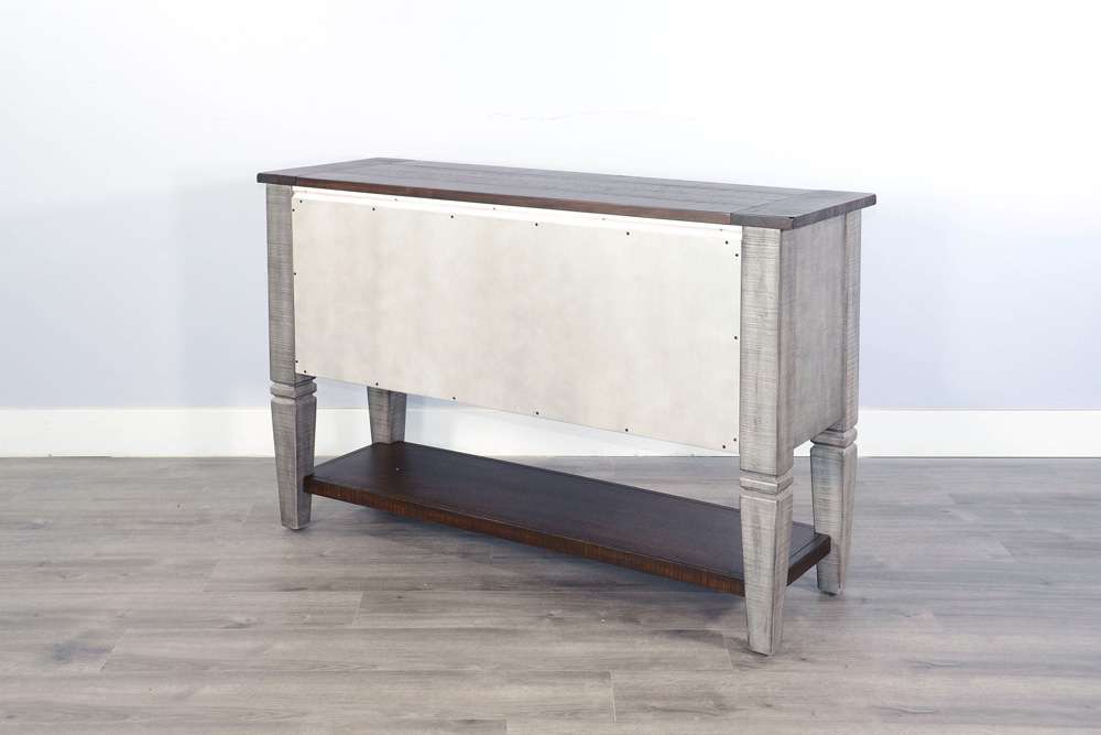 Sunny Designs - Homestead Hills -  Homestead Hills Alpine Grey Wood Server - 1954TA veiw 7