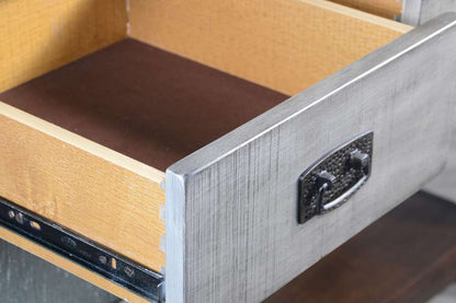 Sunny Designs - Homestead Hills -  Homestead Hills Alpine Grey Wood Server - 1954TA veiw 9