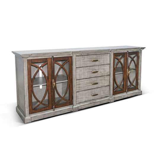Sunny Designs - Homestead Hills -  Media Console - 3663TA-90 veiw 1