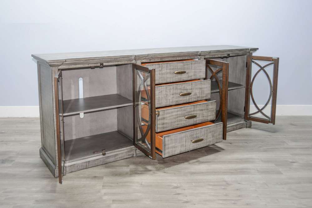 Sunny Designs - Homestead Hills -  Media Console - 3663TA-90 veiw 3