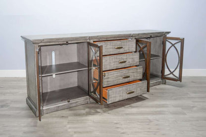 Sunny Designs - Homestead Hills -  Media Console - 3663TA-90 veiw 3