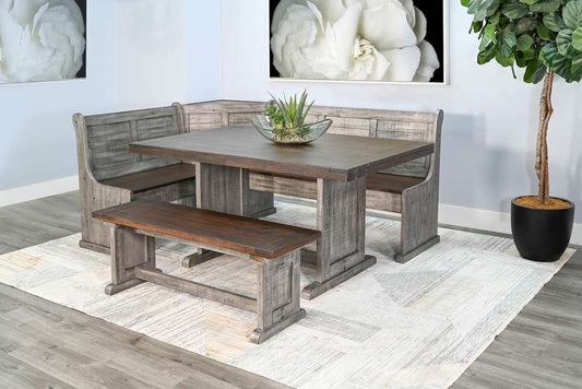 Sunny Designs - Homestead Hills -  Wood Breakfast Nook Dining Set - 0113TA veiw 2