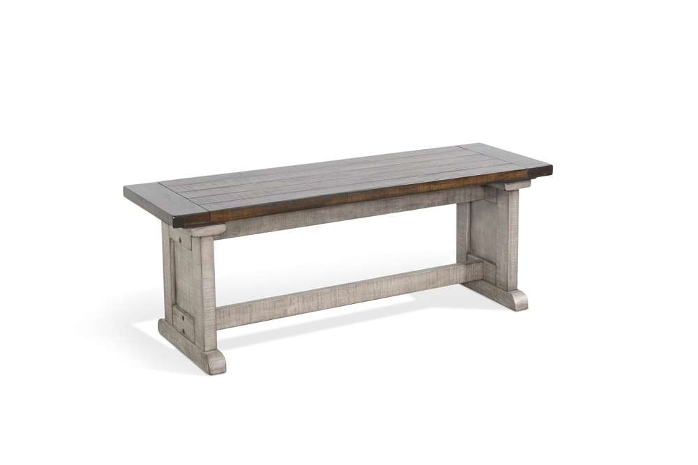 Sunny Designs - Homestead Hills -  Wood Side Bench - 0113TA-SB veiw 1