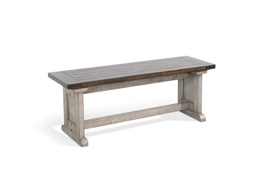 Sunny Designs - Homestead Hills -  Wood Side Bench - 0113TA-SB veiw 1