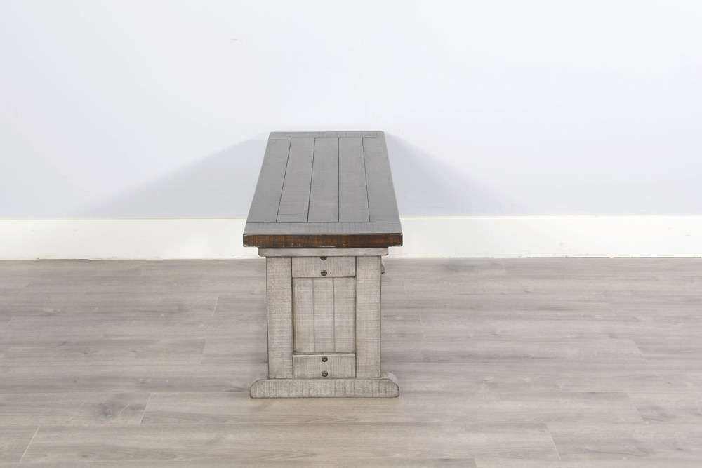 Sunny Designs - Homestead Hills -  Wood Side Bench - 0113TA-SB veiw 3