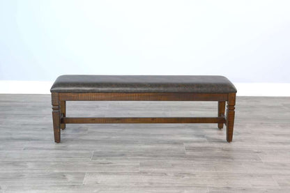 Sunny Designs - Homestead -  Homestead Bench, Cushion Seat - 1640TL2 veiw 3