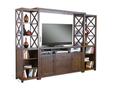Sunny Designs - Homestead -  Homestead Entertainment Wall (66,B,2xP) - 3563TL veiw 1