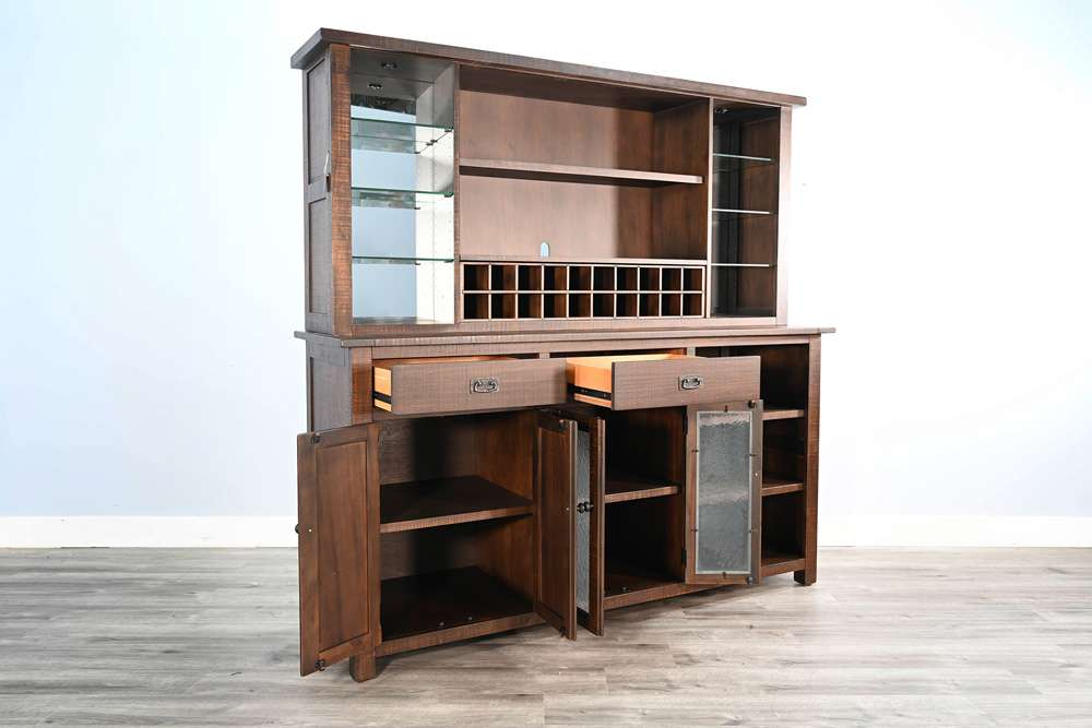 Sunny Designs - Homestead -  Homestead Hutch & Buffet - 1969TL2 veiw 2