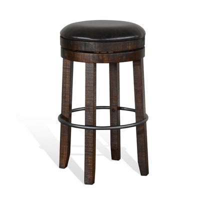 Sunny Designs - Homestead Metroflex 30 inH Stool in Dark Brown (Set of 2) - 1624TL2-30 veiw 1