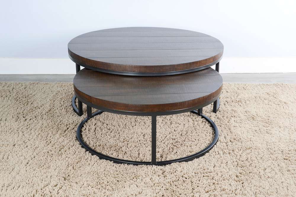 Sunny Designs - Homestead -  Nesting Table Set - 2088TL veiw 2