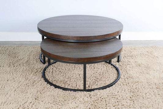 Sunny Designs - Homestead -  Nesting Table Set - 2088TL veiw 2