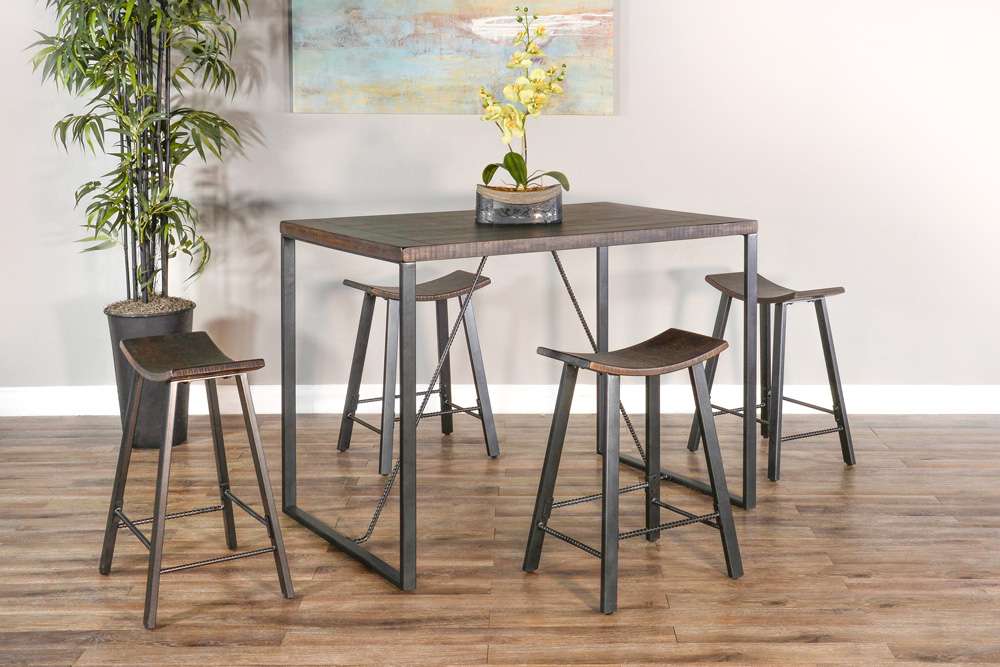 Sunny Designs - Homestead -  Newport Counter Height Dining Table - 1145TL-36 veiw 3