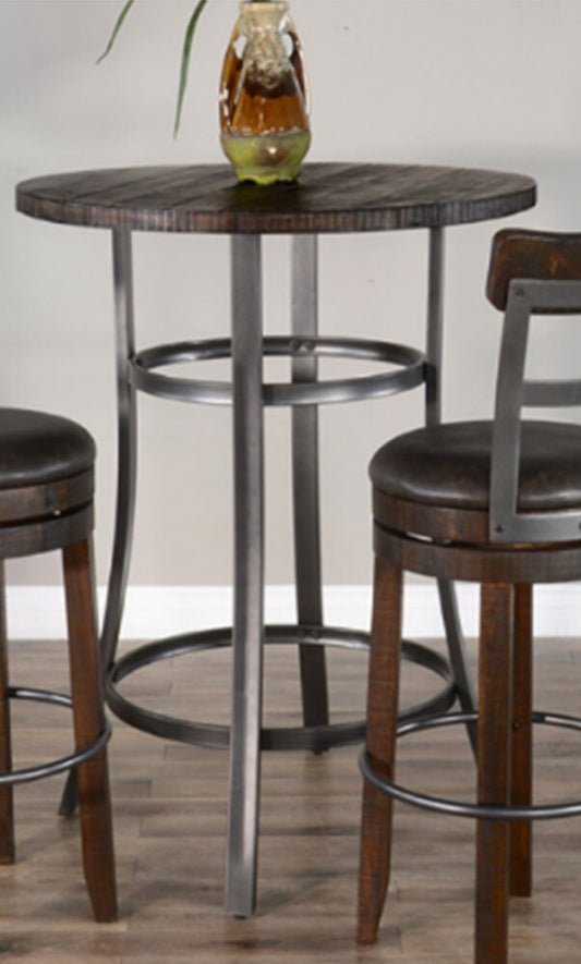 Sunny Designs - Homestead Pub Table - Dark Brown - 1127TL-42 veiw 1