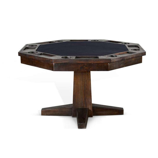 Sunny Designs - Homestead -  Reversible Game and Dining Poker Table - 1033TL2 veiw 1