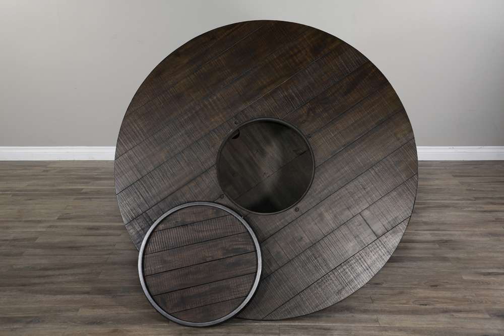 Sunny Designs - Homestead -  Round Pub Table with Wine Barrel Base - 1038TL2 veiw 4
