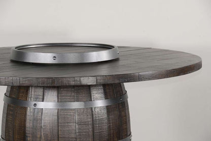 Sunny Designs - Homestead -  Round Pub Table with Wine Barrel Base - 1038TL2 veiw 7
