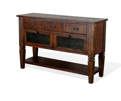 Sunny Designs - Homestead Server in Dark Brown - 1954TL2 veiw 1