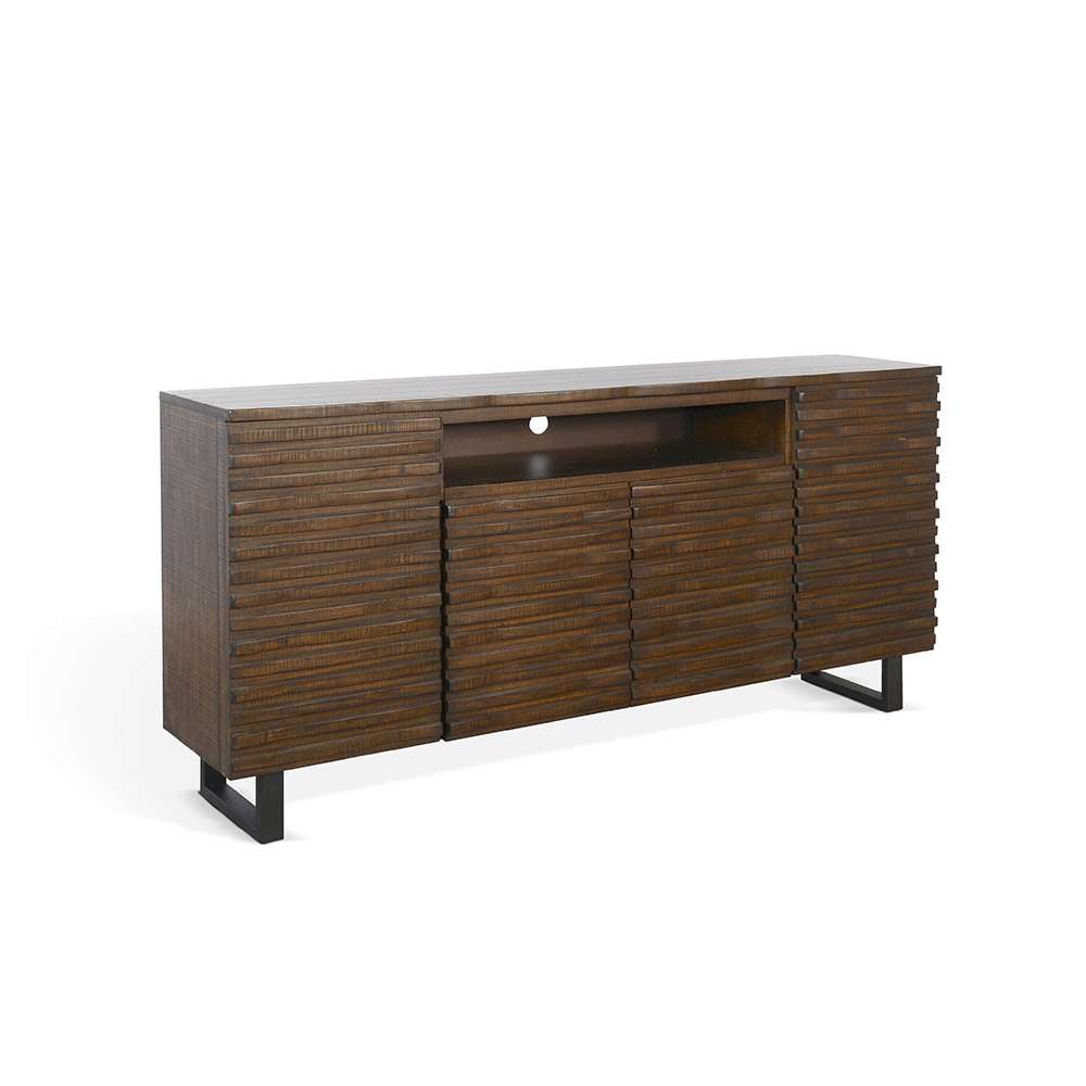 Sunny Designs - Homestead -  Sled 72in Media Console - 3646TL-72 veiw 1