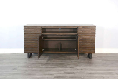 Sunny Designs - Homestead -  Sled 72in Media Console - 3646TL-72 veiw 3