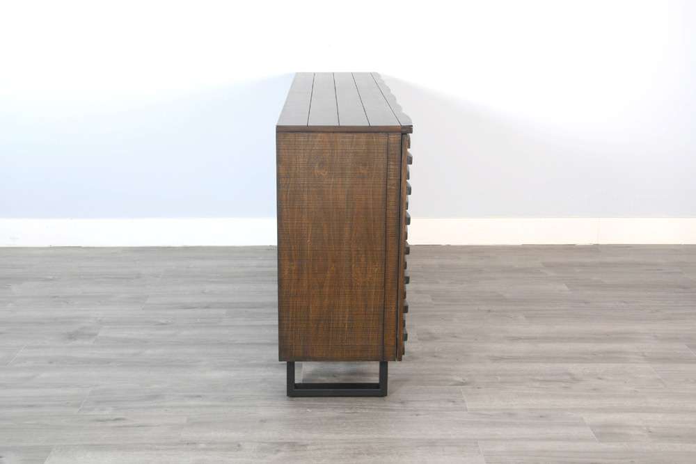 Sunny Designs - Homestead -  Sled 72in Media Console - 3646TL-72 veiw 4