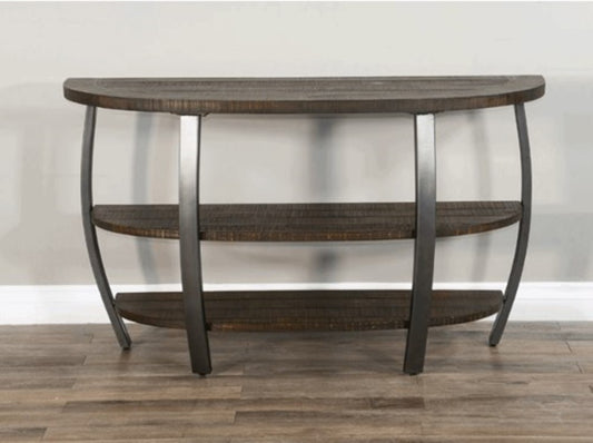 Sunny Designs - Homestead Sofa Table - Dark Brown - 3139TL-S veiw 1