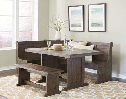 Sunny Designs - Homestead -  Wood Breakfast Nook Dining Set - 0113TL veiw 3