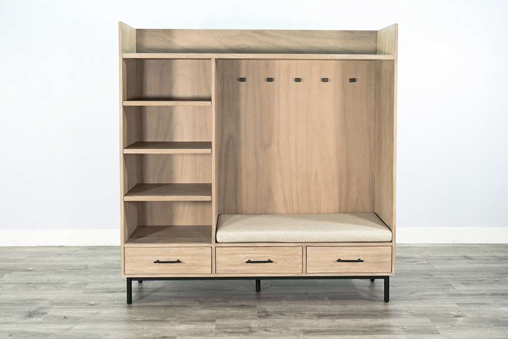 Sunny Designs -  Jenny Bench Hall Tree - 2128WE veiw 4