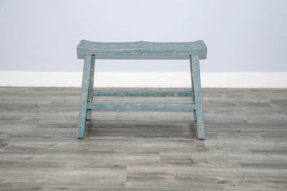 Sunny Designs - Marina -  Counter Carriage House Crossback Barstool, Wood Seat - 1671SG-24 view 3