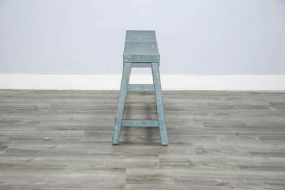 Sunny Designs - Marina -  Counter Carriage House Crossback Barstool, Wood Seat - 1671SG-24 view 4