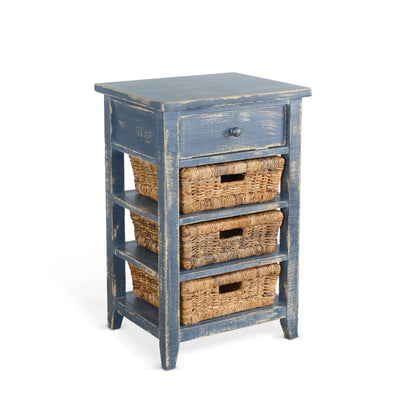 Sunny Designs - Marina -  Storage Rack with Baskets - 2093OB view 1