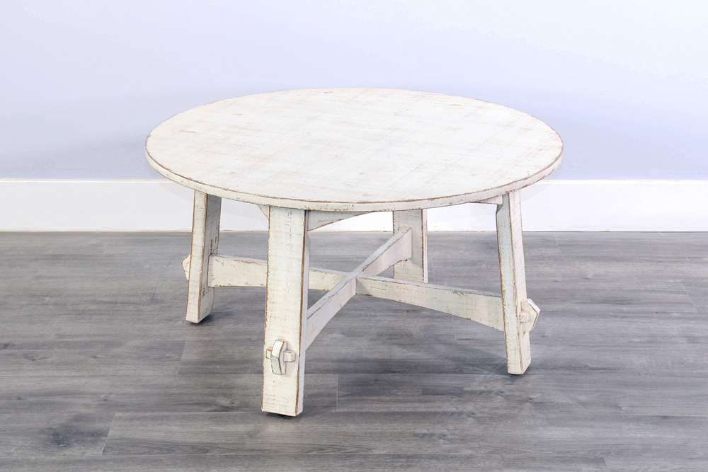 Sunny Designs - Marina -  White Sand Coffee Table - 3172WS-C veiw 3
