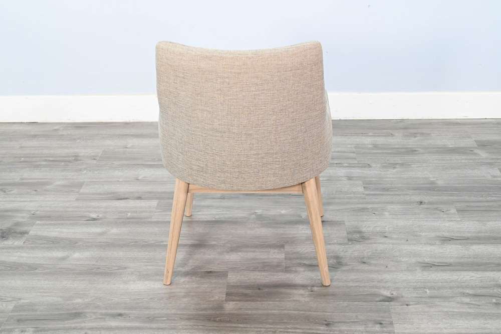 Sunny Designs -  Olivia Lowback Cushioned Grey Dining Chair (Set of 2) - 1425WE-L veiw 4