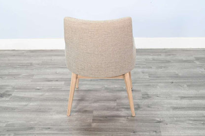 Sunny Designs -  Olivia Lowback Cushioned Grey Dining Chair (Set of 2) - 1425WE-L veiw 4