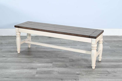 Sunny Designs -  Pasadena Bench with Mindi Veneer Seat - 1642MB veiw 4