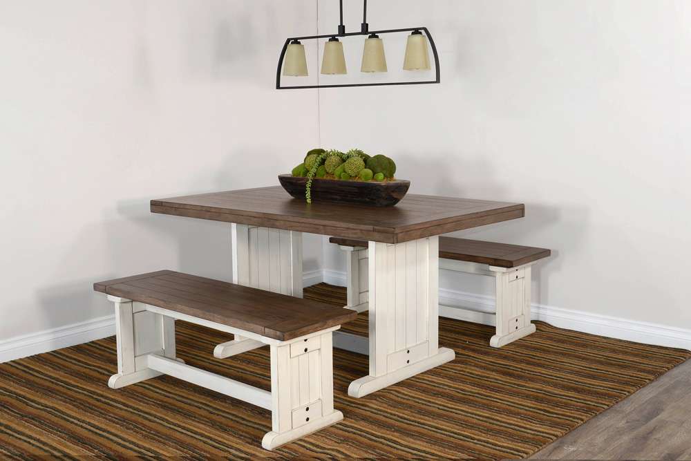 Sunny Designs - Pasadena -  Rectangular Wood Dining Table - 0113MB-T veiw 3