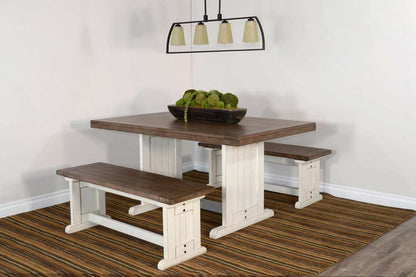 Sunny Designs - Pasadena -  Rectangular Wood Dining Table - 0113MB-T veiw 3