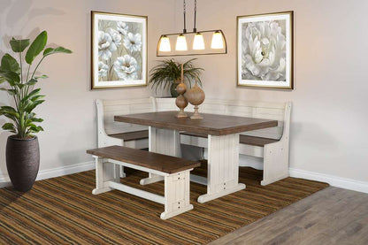 Sunny Designs - Pasadena -  Wood Breakfast Nook Dining Set - 0113MB veiw 2