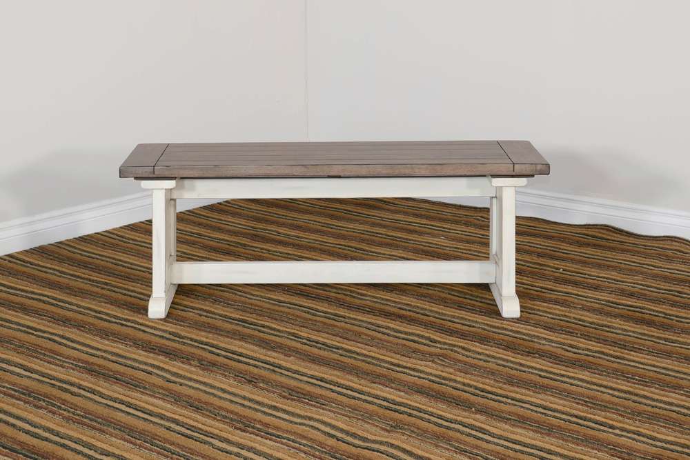 Sunny Designs - Pasadena -  Wood Side Bench - 0113MB-SB veiw 2