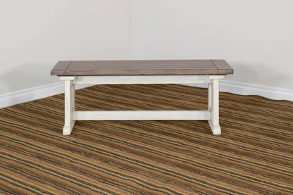 Sunny Designs - Pasadena -  Wood Side Bench - 0113MB-SB veiw 2
