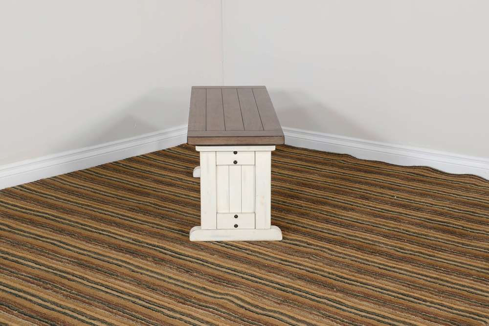 Sunny Designs - Pasadena -  Wood Side Bench - 0113MB-SB veiw 4