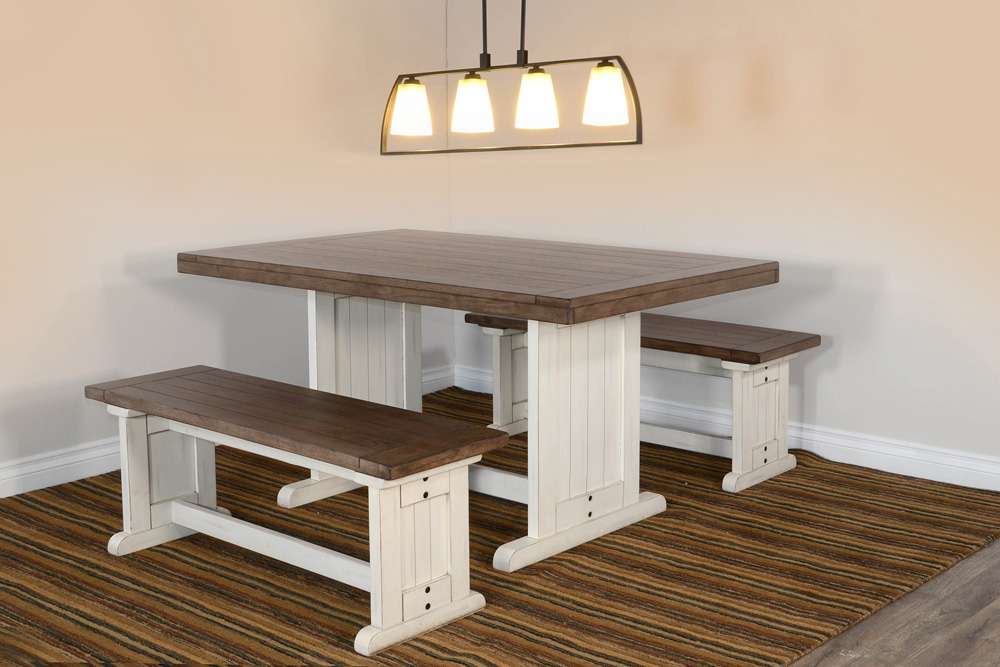 Sunny Designs - Pasadena -  Wood Side Bench - 0113MB-SB veiw 5