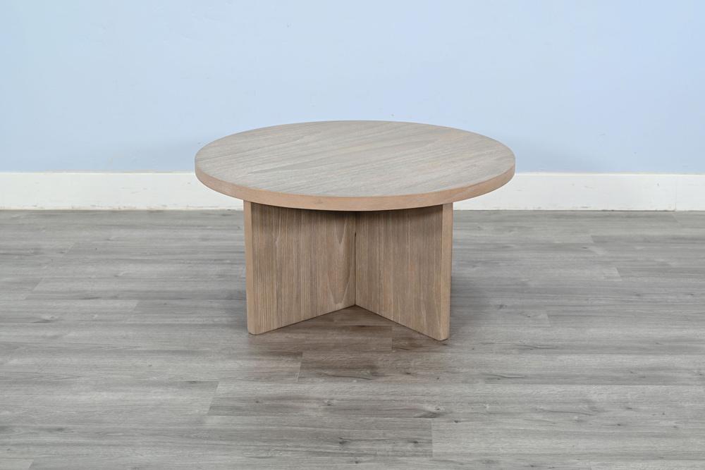 Sunny Designs - Round Large Accent Table - 2163WE veiw 4