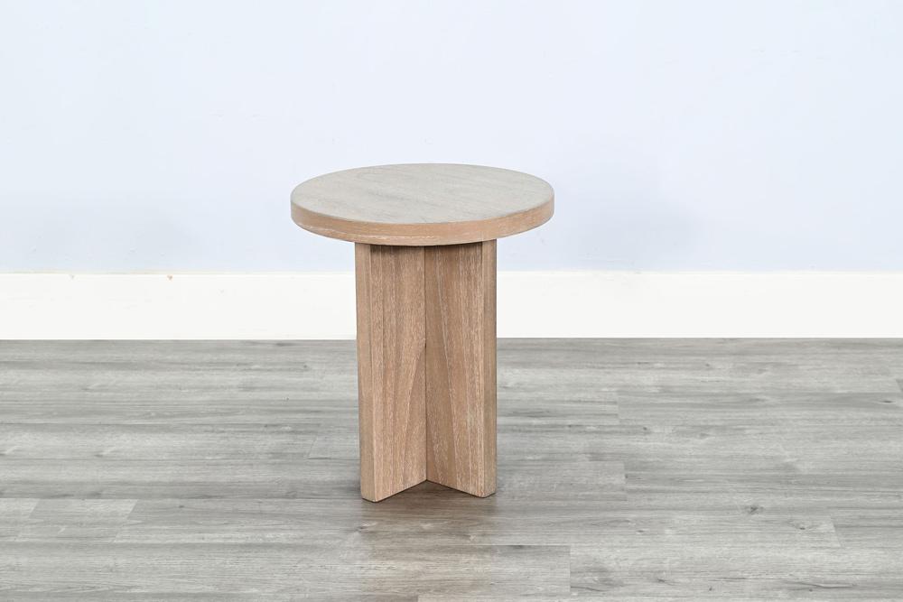 Sunny Designs - Round Small Accent Table - 2165WE veiw 2