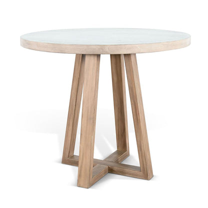 Sunny Designs - Rowan 42in Round Counter Table - 1192LW veiw 1